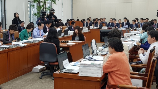 13일 서울 여의도 국회에서 보건복지부 국정감사 열리고 있다.