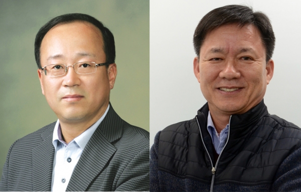 동국제강 임동규 부사장, 인터지스 정원우 대표이사 부사장. 제공 | 동국제강