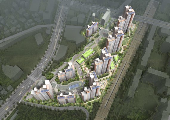 개봉역 센트레빌 레우스 조감도. 제공 | 범양건영