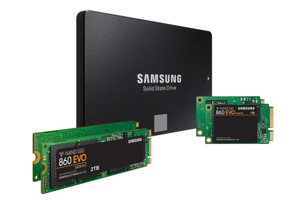 삼성전자 SATA SSD '860 PROㆍ860 EVO' . 사진=삼성전자