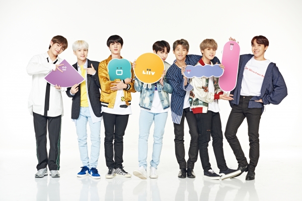 KB국민은행(은행장 허인)은 20일,‘방탄소년단(BTS)’이 출연한 새로운 티저 영상을 디지털뱅킹 앱‘리브(Liiv)’를 통해 공개했다고 밝혔다.ㅣ사진=KB국민은행