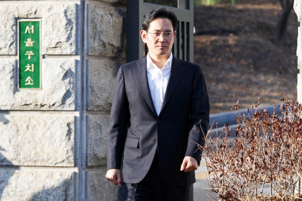 이재용 삼성전자 부회장이 석방 후 처음으로 유럽 출장길에 나섰다. 사진=뉴시스