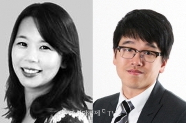 이재현 CJ그룹 회장의 장녀 이경후(왼쪽) 상무, 차남 이선호 부장