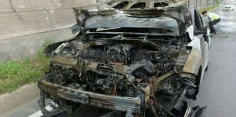BMW에 이어 현대자동차의 차량에도 화재가 잇따르고 있다 [사진=경기안전재난본부]