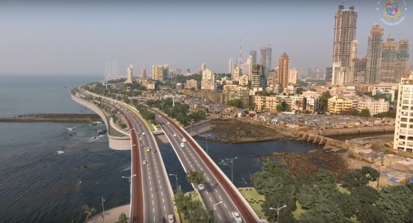 인도 뭄바이 남부 해안도로 2고구 건설공사 조감도 (사진제공-HDC현대산업개발)