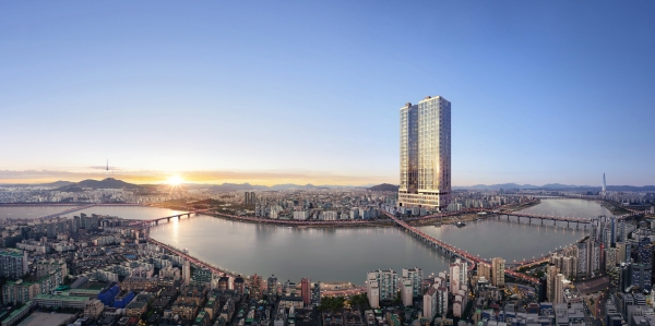 더라움 항공조감도.