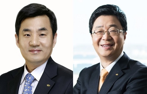 윤경은·전병조 KB증권 각자 대표 [사진=KB증권]
