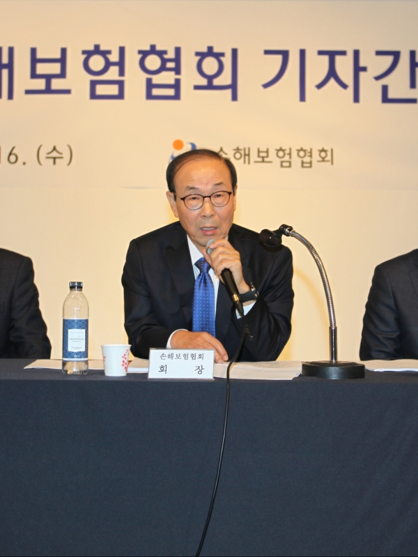 김용덕 손해보험협회장 [사진=손해보험협회]