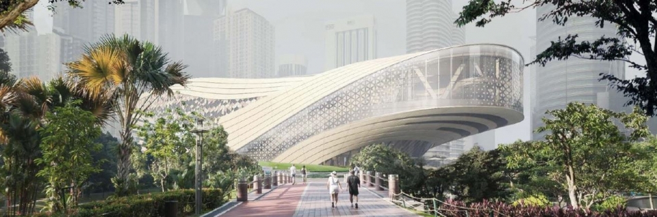 말레이시아 KLCC 포디움 투시도 [사진제공-삼성물산]