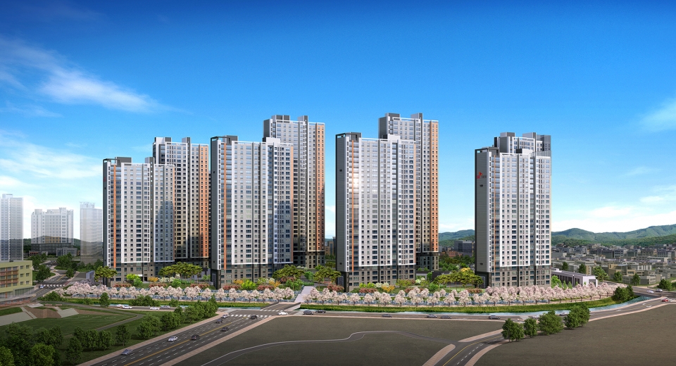 SK건설 대전 신흥 SK VIEW 투시도 [사진제공-SK건설]
