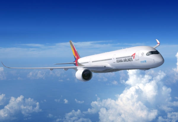 아시아나 A350 자료사진. 위 사진은 기사의 내용과 관련이 없습니다. [사진=아시아나항공]
