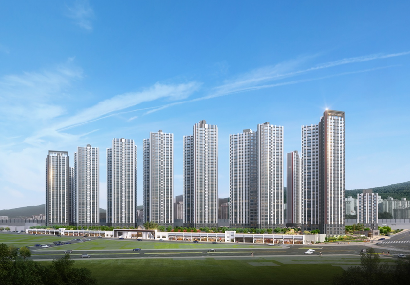 주례 롯데캐슬 골드스마트 투시도 [사진제공-롯데건설]