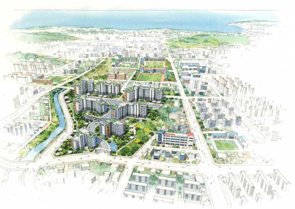 동홍동 센트레빌 조감도 [사진제공-동부건설]