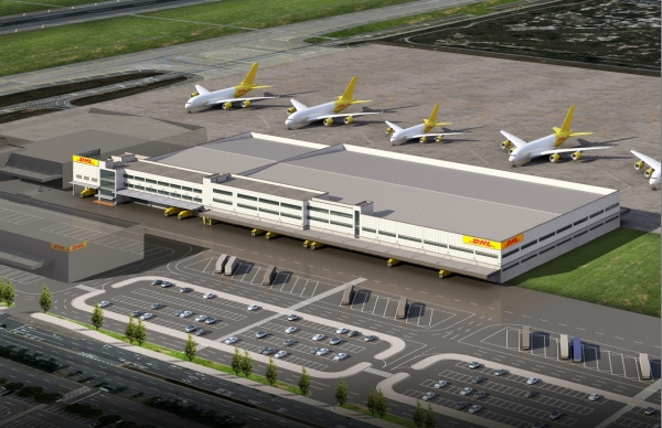 인천공항 DHL 전용화물터미널 확장 조감도 (사진제공-인천공항공사)