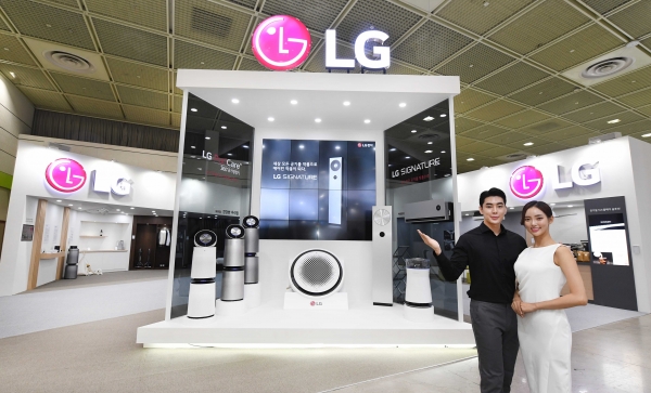 2019 에어페어 LG전자 부스 [사진제공-LG전자]