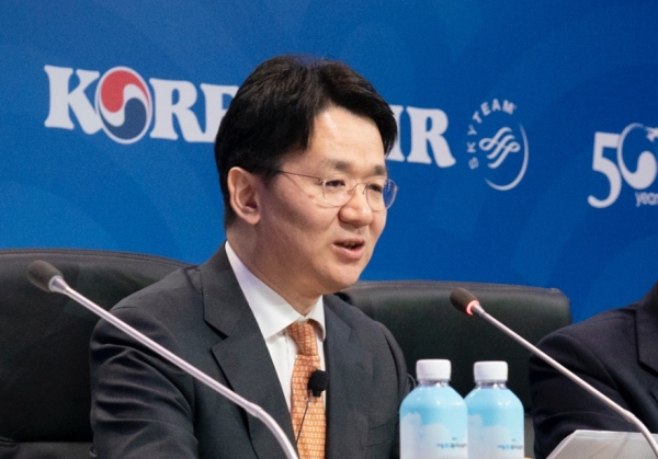 조원태 한진그룹 회장 (사진출처 : 대한항공 뉴스룸)