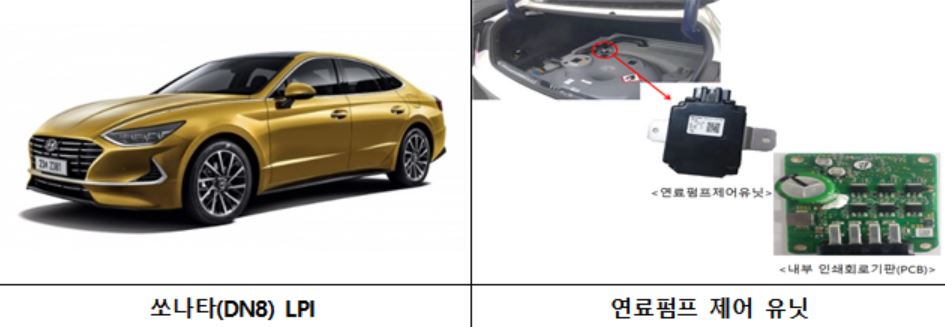 리콜 대상 차량 (사진제공-국토교통부)