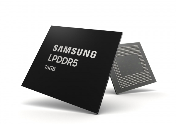 삼성전자 16GB LPDDR5 모바일 D램 (제공=삼성)