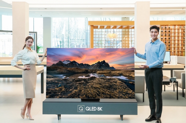 삼성전자 2020년형 QLED 8K (제공=삼성전자)