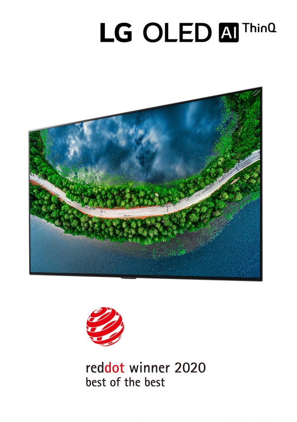 LG 올레드 TV, 레드닷 디자인 어워드 ‘최고상’ 수상