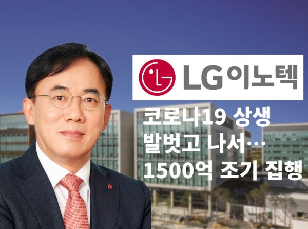 LG이노텍, 코로나19 상생 발벗고 나서… 1500억 조기 집행