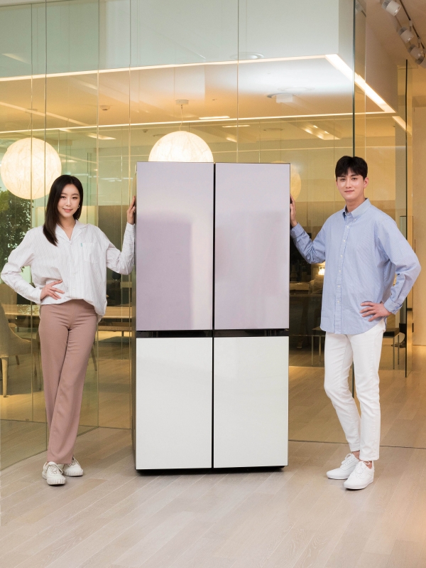 삼성전자, 비스포크 냉장고 새로운 타입·색상 추가