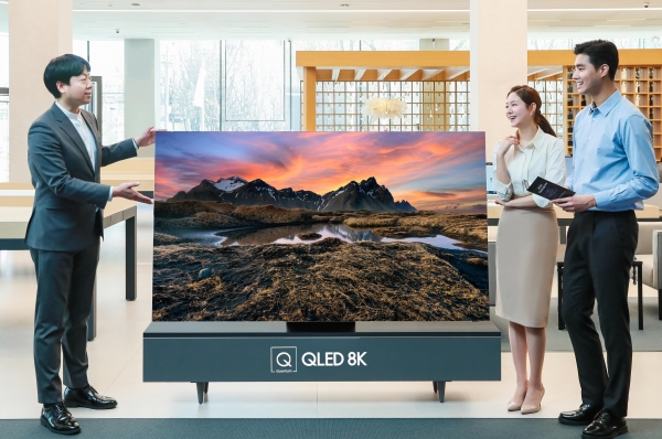 삼성전자, QLED TV 시력 보호 최고 안전 등급 획득