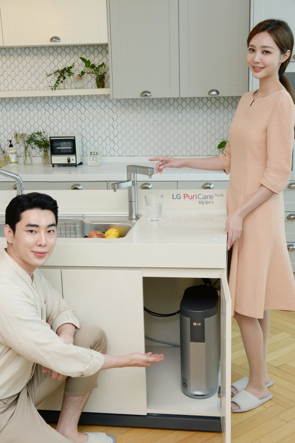 LG전자, 퓨리케어 듀얼 정수기 출시
