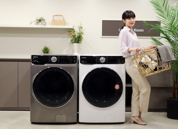 에너지효율 1등급 23kg 대용량 위니아 드럼세탁기