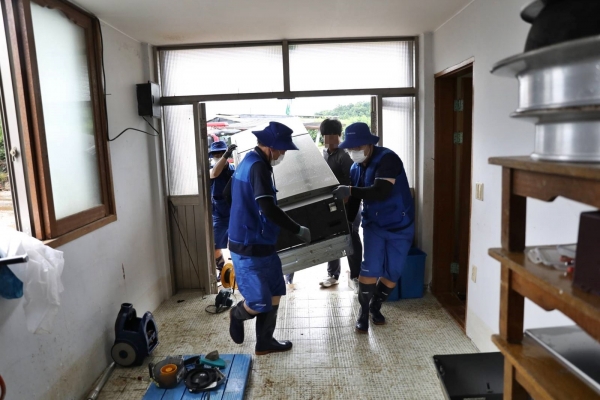 삼성 집중호우 피해복구 지원