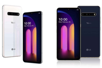 LG V60 ThinQ 5G 모델.[자료제공: LG전자]