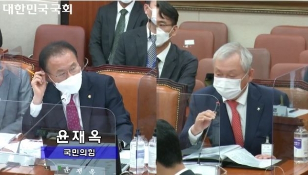 정영채 NH투자증권 대표가 지난 13일 국회 정무위원회에서 열린 금융감독원 국정감사에 증인으로 출석해 질의에 대답하고 있다. [사진=국회의사중계 캡쳐]