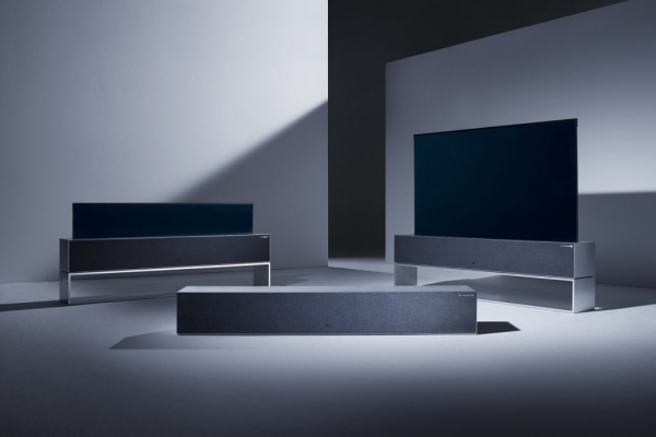 롤러블 TV 'LG 시그니처 올레드 R' [자료제공: LG전자]