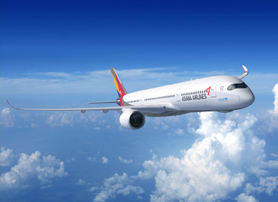 A350.[사진: 아시아나항공 제공]