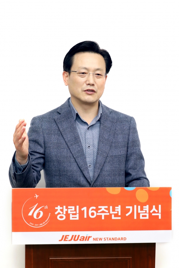 제주항공 김이배 대표.[사진: 제주항공 제공]