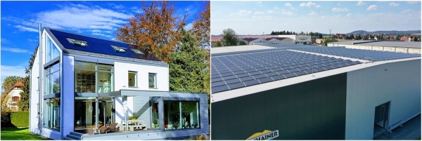 독일 바이에른주 주거용 태양광과 독일 고객사 공장 지붕 태양광