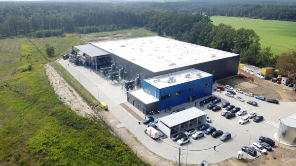 폴란드 브젝돌니시에 위치한 이차전지 리사이클링 공장 PLSC(Poland Legnica Sourcing Center) 전경 [사진제공=포스코홀딩스]