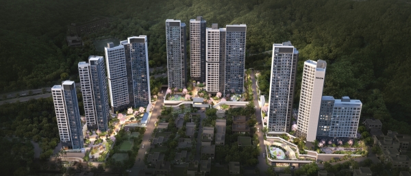 부산 대연동 1~3구역 메인 조감도
