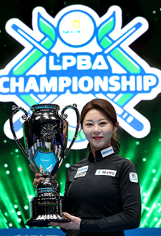 하나카드 원큐페이 프로당구단의 김가영 선수가 LPBA 챔피언십에서 우승했다. [사진제공=하나카드]