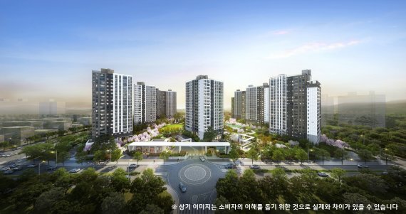 익산 부송 데시앙 투시도 [사진제공=태영건설]