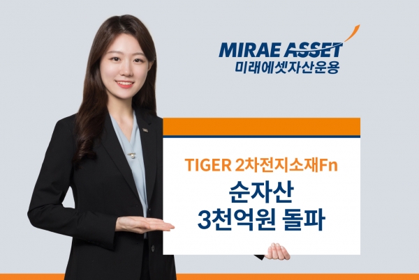 미래에셋자산운용이 내놓은 TIGER 2차전지소재Fn ETF. [사진=미래에셋자산운용]