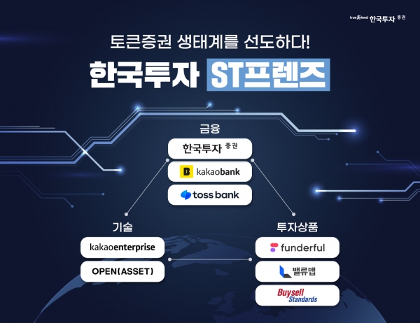 한국투자증권이 내놓은 ST프렌즈. [사진=한국투자증권]