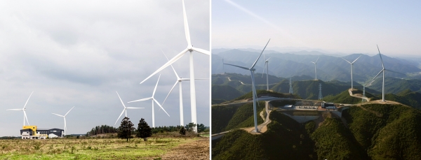 [사진] SK디앤디 제주 가시리 및 울진 현종산 풍력발전소