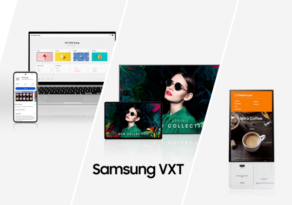 차세대 사이니지 통합 운영 플랫폼 '삼성 VXT' 소개 이미지 [사진=삼성전자]