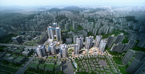 검단신도시 롯데캐슬 넥스티엘 Ⅰ·Ⅱ·Ⅲ 통합조감도 (4)