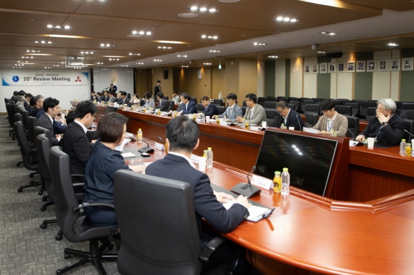 한국가스공사는 4월 18일 일본 미쓰비시상사(Mitsubishi Corp.)와 ‘KOGAS-미쓰비시 제20차 정례회의’를 개최했다. [사진=한국가스공사]
