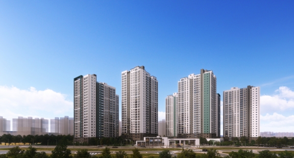 평택 푸르지오 센터파인 투시도. [사진제공=대우건설]
