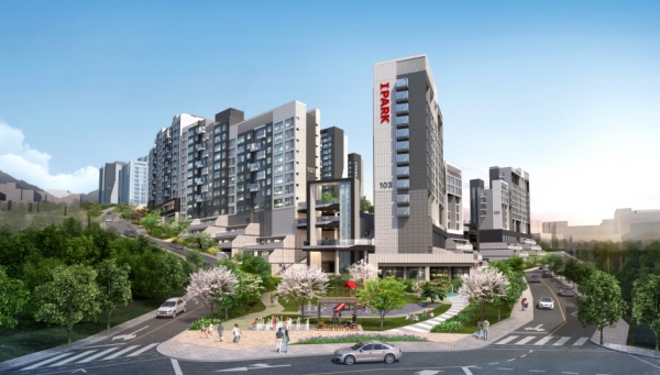 서대문 센트럴 아이파크 투시도.