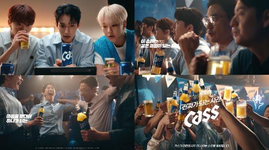 2024 파리올림픽 캠페인 TV 광고. [사진=오비맥주]