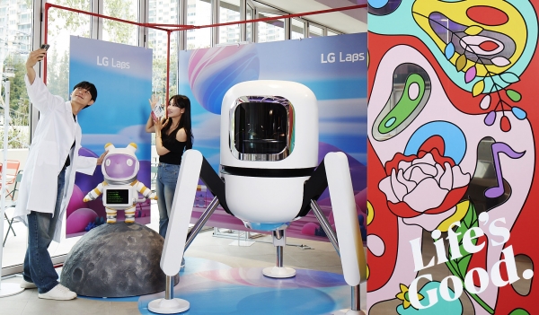 LG전자가 그라운드220에 LG 랩스 팝업존을 오픈했다. [사진제공=LG전자]